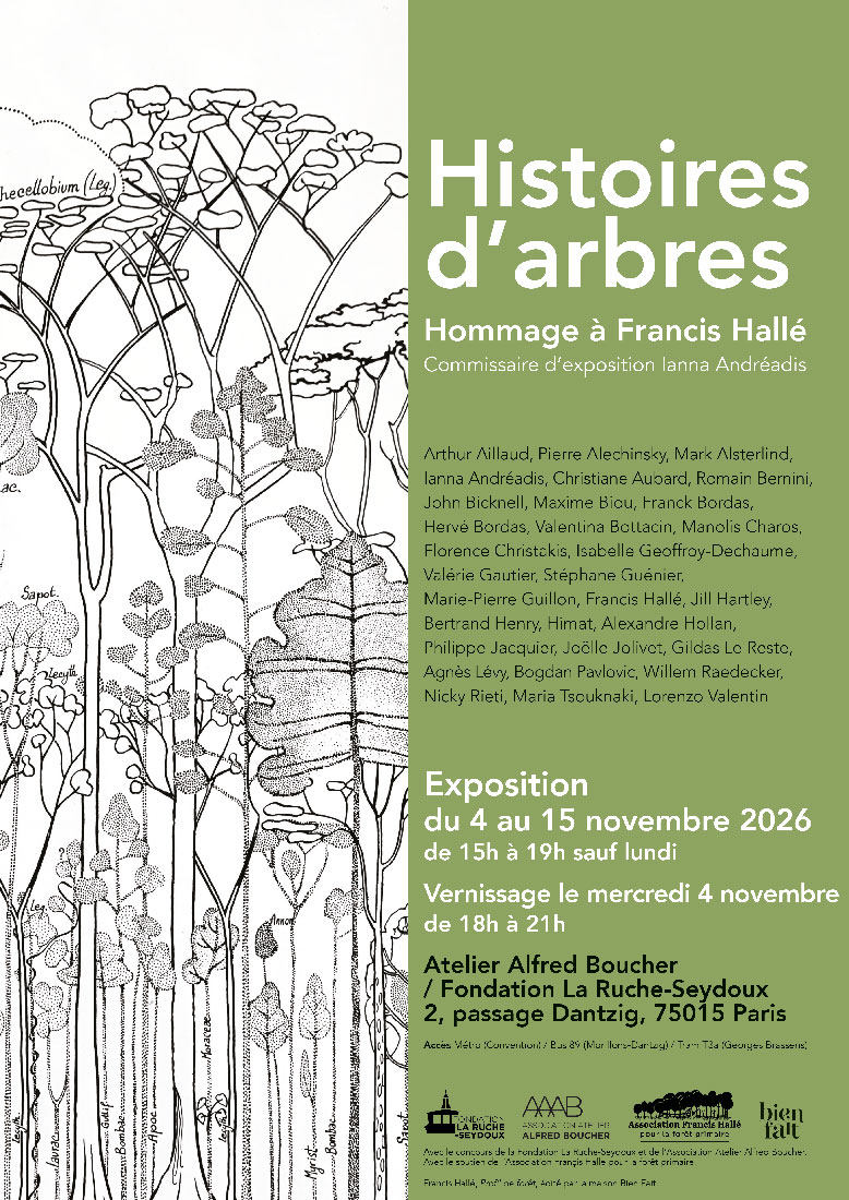 Histoires d'arbres, hommage à Francis Hallé.